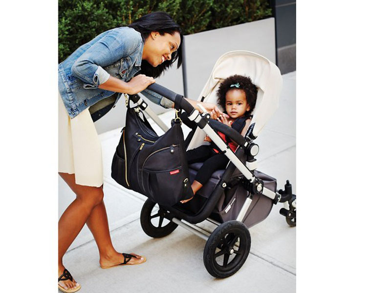 Skip hop Versa expandable diaper bag kopen Babybinni Webshop